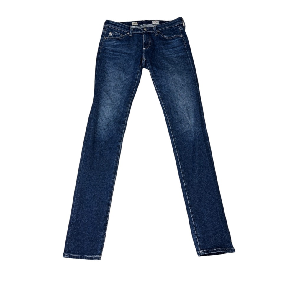 AG Adriano Goldschmied Legging Super Skinny Jeans Dark Wash‎ Size 28X31 Made USA